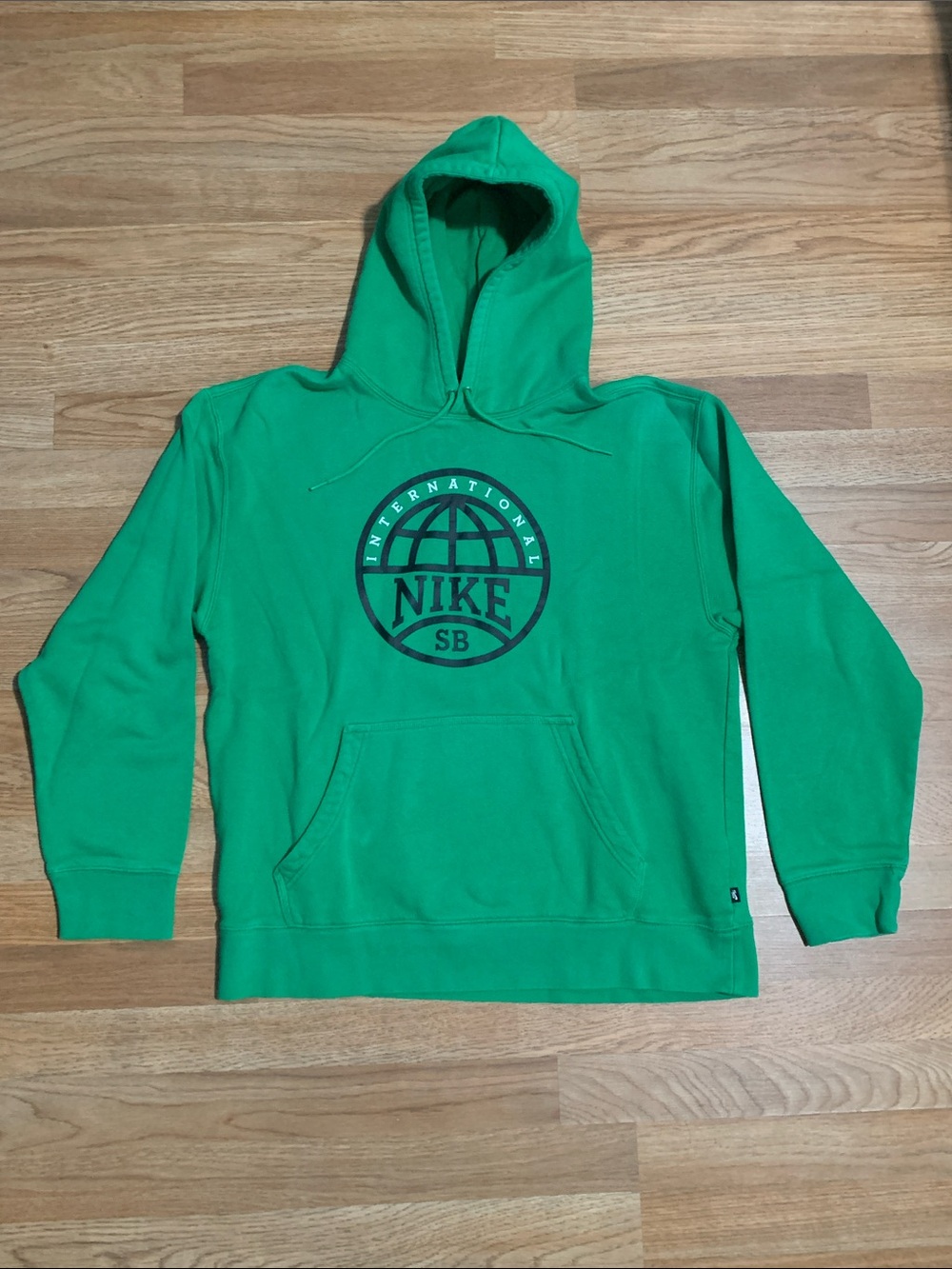 Nike SB Emerald Green Graphic Pullover Hoodie